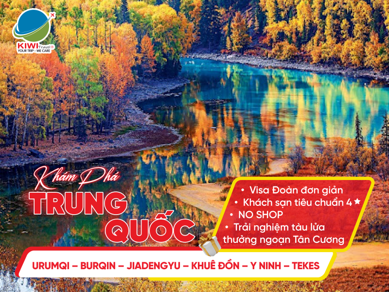 BẮC TÂN CƯƠNG - URUMQI - BURQIN - Y NINH | AIR CHINA
