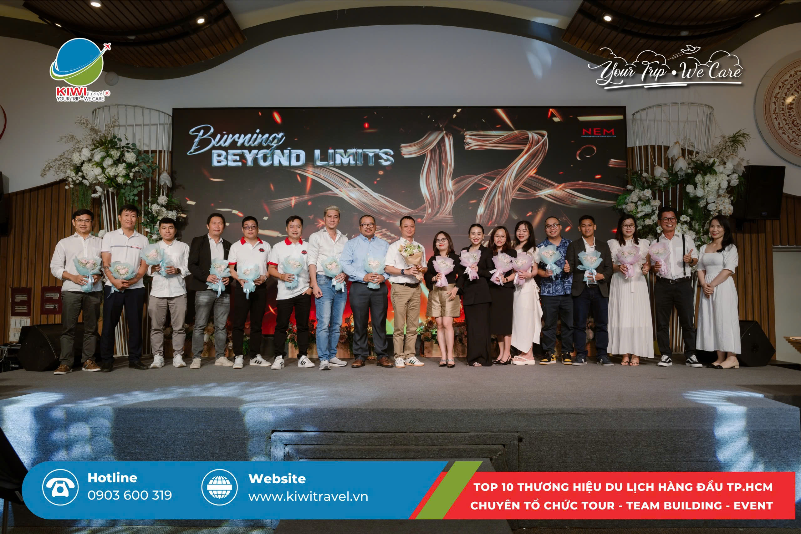 KIWI Travel x NEM | “BURNING BEYOND LIMITS”