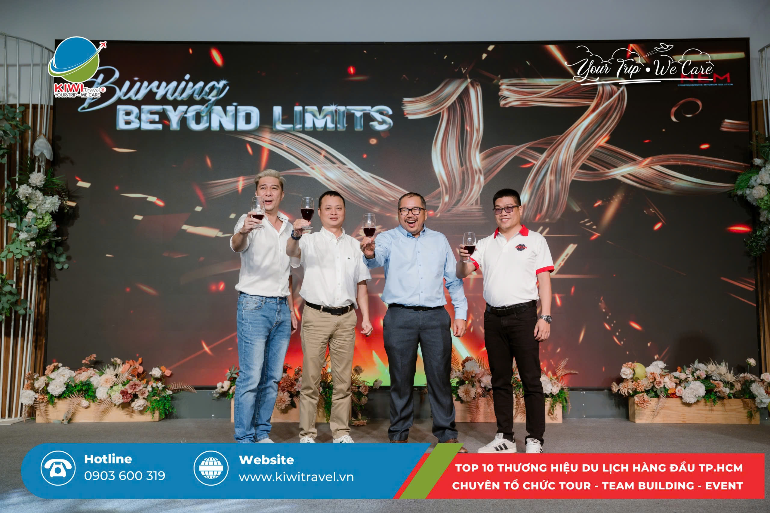 KIWI Travel x NEM | “BURNING BEYOND LIMITS”