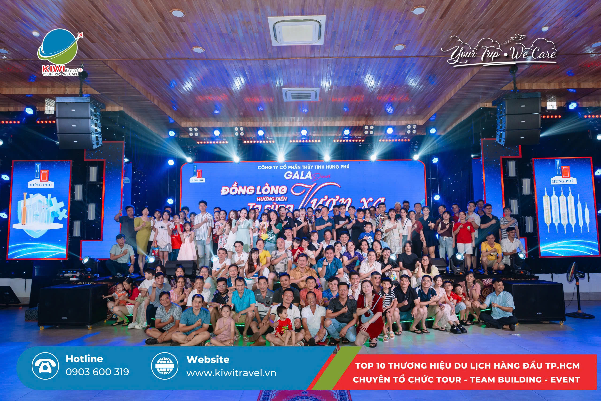 KIWI Travel x THUỶ TINH HƯNG PHÚ | “ĐỒNG LÒNG HƯỚNG BIỂN - TA CÙNG VƯƠN XA”