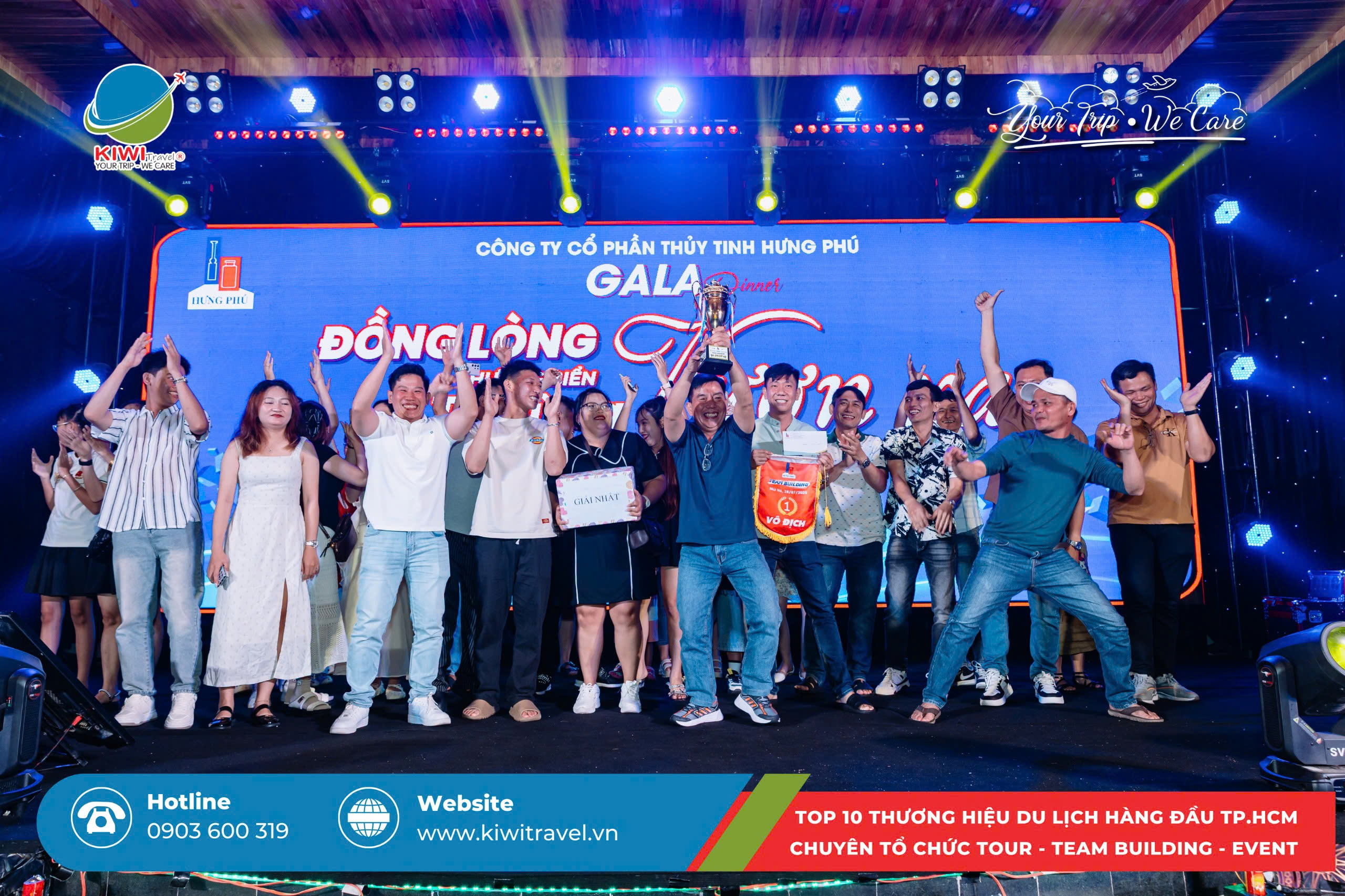 KIWI Travel x THUỶ TINH HƯNG PHÚ | “ĐỒNG LÒNG HƯỚNG BIỂN - TA CÙNG VƯƠN XA”