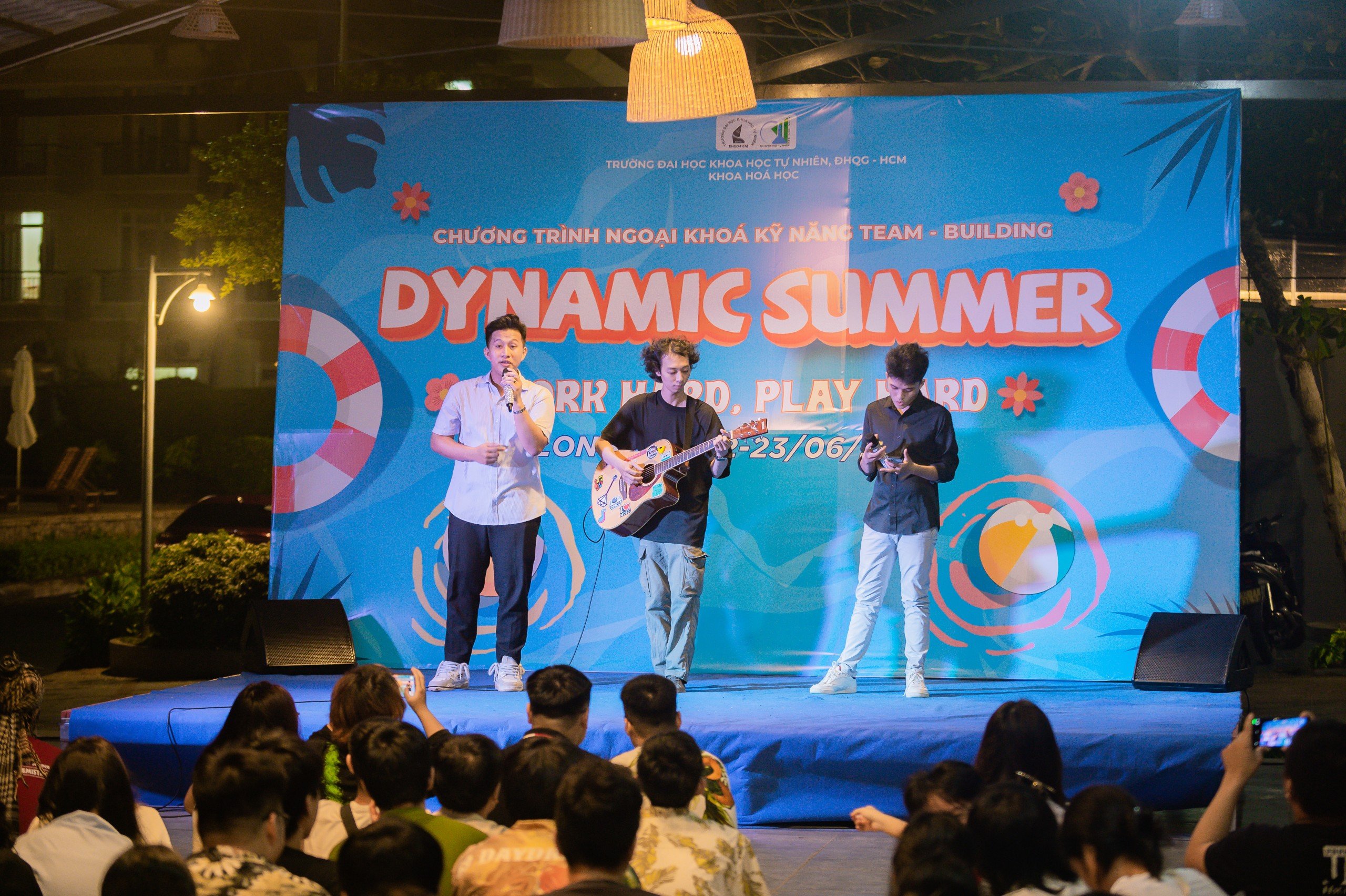 Dynamic summer - work hard, play hard