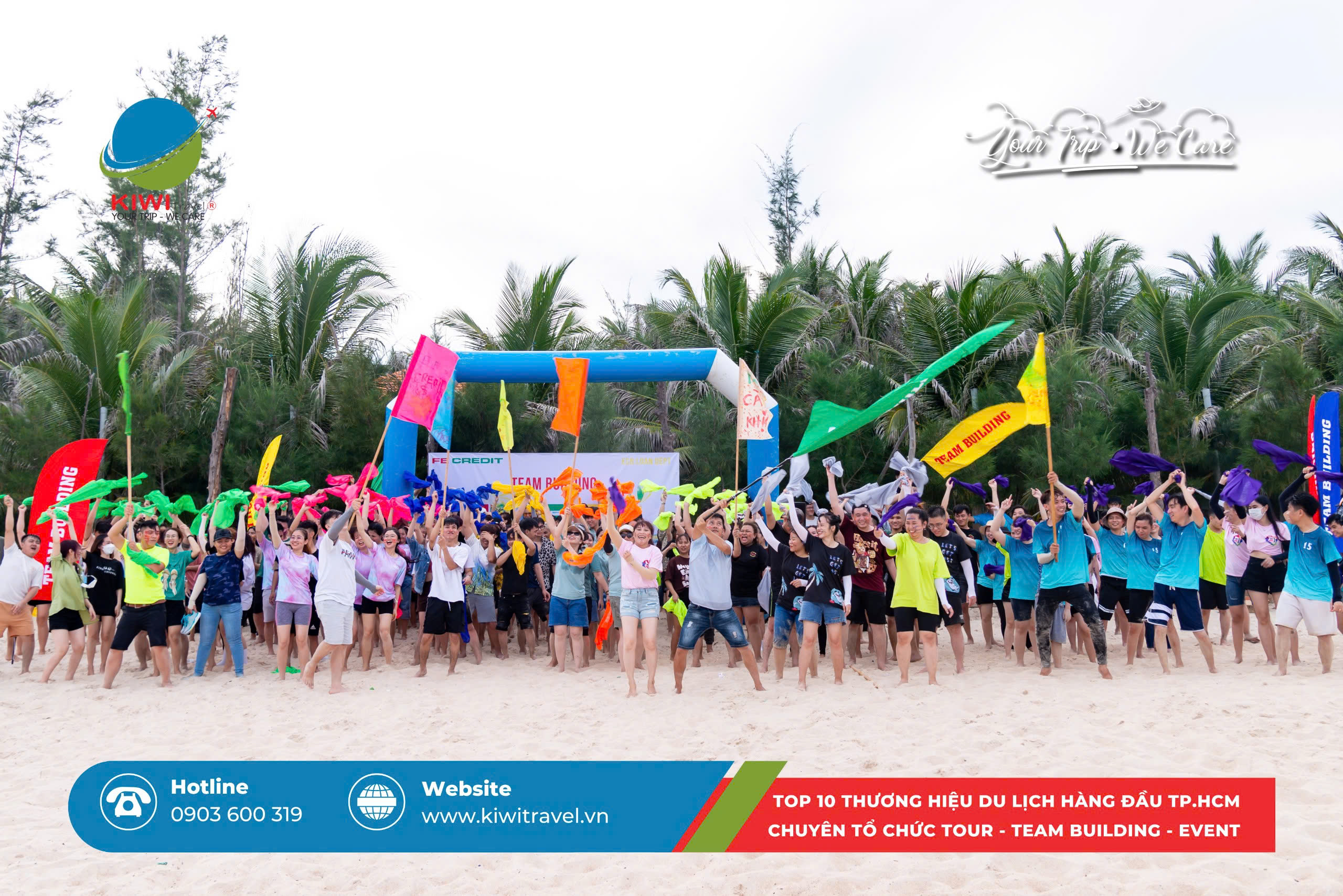 ĐẶT TOUR TEAM BUILDING SỚM - NHẬN LỊCH TRÌNH ĐẸP, GIÁ TỐT CHO DOANH NGHIỆP