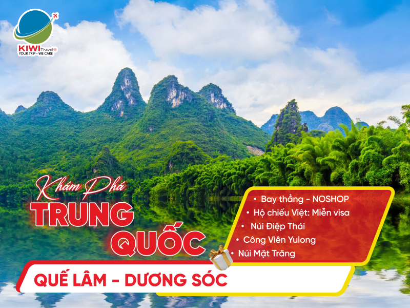 NOSHOP: QUẾ LÂM - DƯƠNG SÓC 5N4D